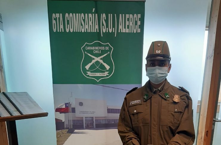 Puerto Montt: lado iglesia evangélica en Alerce una pareja mantenía marihuana