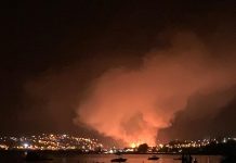 Incendian edificios institucionales de Panguipulli en medio de protestas tras muerte de joven malabarista