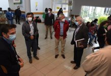 Autoridades visitaron Cesfam Lopetegui en Osorno ad portas del inicio de plan de vacunación este miércoles