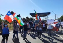 Calbuco: con manifestaciones los vecinos reclaman por la extensión de su cuarentena