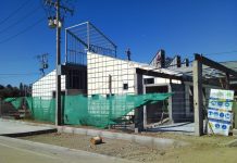 Escuela Walterio Mayer Rusca de Osorno lleva un 50 por ciento de avance en su reconstrucción