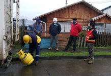 Se inició en la región proceso de vacunación para repartidores de gas y bomberos de servicentros