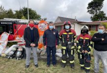 ARMASUR dona equipamiento para emergencias químicas a Bomberos de Puerto Montt