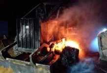 Ataque incendiario dejó cuatro máquinas destruidas en la comuna de Arauco