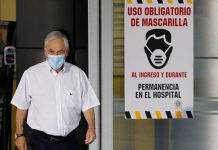 Presidente Piñera recibió la segunda dosis de la vacuna anti-Covid