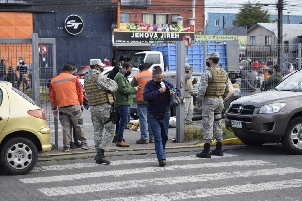 Jefe de la Defensa Nacional para la Región de Los Lagos verifica fiscalizaciones