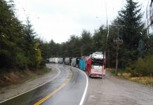 Más de 50 camiones continúan varados en Argentina producto de manifestaciones