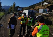 Grupos de rescate realizan intensa búsqueda de joven desaparecido en el volcán Puntiagudo