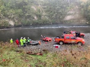 Vecinos de Pilmaiquén recorren obras del proyecto central Los Lagos de Statkraft