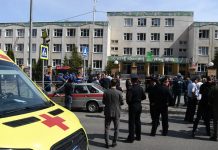 Al menos ocho muertos en tiroteo al interior de escuela rusa