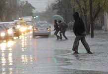 Onemi declara alerta temprana preventiva en Los Ríos por lluvias e isoterma 0°C alta