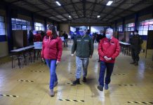 Autoridades revisan locales de votación en la Región de Los Lagos
