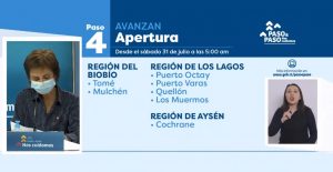 77 nuevos contagios reportó la región de Los Lagos, por otro lado hay novedades en el Plan Paso a Paso