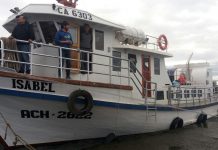 Servicios de transporte marítimo y terrestre se encuentran operando al 100% en Chiloé