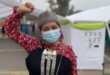 Elisa Loncón fue elegida como una de las 25 mujeres más influyentes de 2021 por Financial Times