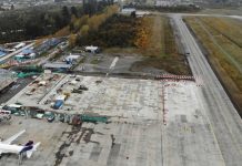 Un 74% de avance presentan las obras de ampliación y reposición del aeropuerto el Tepual de Puerto Montt