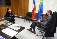Gobernador Vallespín se reúne con contralora regional de Los Lagos