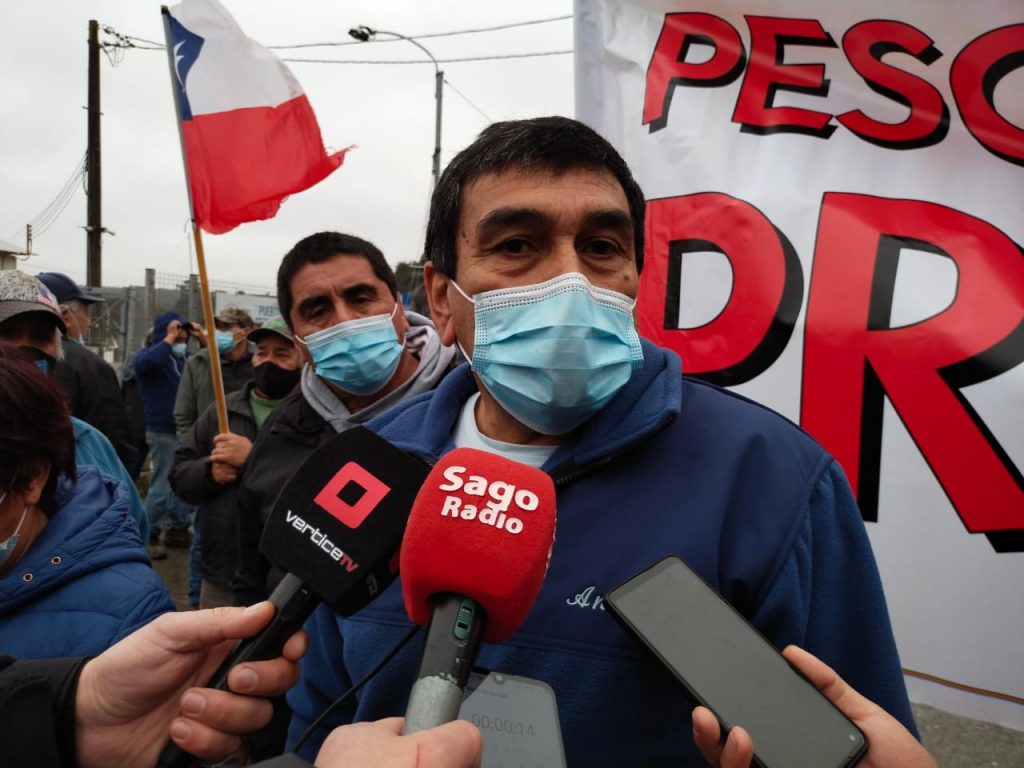Dirigentes de la pesca artesanal se reúnen en caleta Anahuac en Puerto Montt