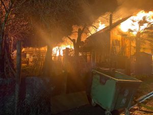 Dos personas fallecieron producto de un incendio que afectó a cuatro viviendas en San Pablo