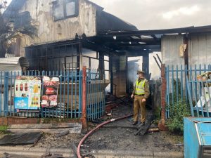 Dos personas fallecieron producto de un incendio que afectó a cuatro viviendas en San Pablo