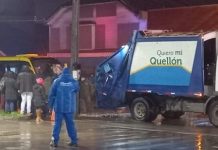 Con arresto domiciliario quedó chofer que causó graves lesiones a recolectores de basura en Quellón