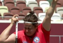 Francisca Mardones logró medalla de oro con récord mundial en el lanzamiento de la bala