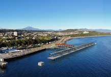 Empresa catalana conoció el proyecto municipal del Puerto de Cruceros de Puerto Montt