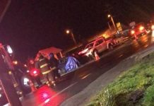 Dos fallecidos y una persona en riesgo vital dejó accidente en la ruta a Ensenada