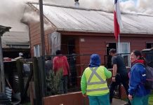 Dos viviendas fueron dañadas por la acción del fuego en la capital regional