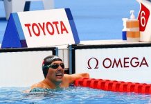 Alberto Abarza coronó su actuación con una nueva medalla de plata