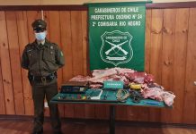 Detienen a dos personas por matadero clandestino en Río Negro