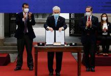 Presidente Piñera firmó proyecto para crear Ministerio de Seguridad Pública
