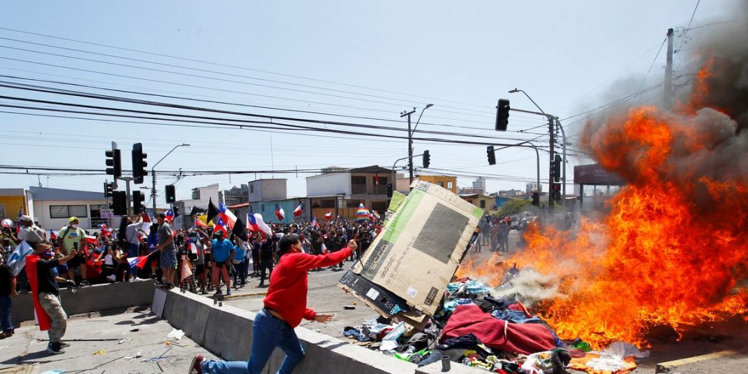 Marcha anti migrantes