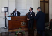 PDI ingresó a la convención para realizar primeras diligencias por el caso Rojas Vade