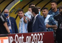 Escándalo en Brasil-Argentina: suspenden partido tras ingreso de personal sanitario