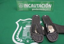 Decomisan droga al interior de chalas en cárcel de Puerto Montt