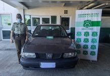 Carabineros recupera vehículo robado en Calbuco y detiene a dos personas