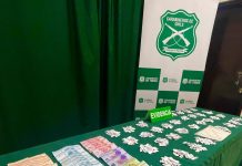 Operativo policial termina con una mujer detenida y con el decomiso de 3.490 dosis de cocaína en Osorno
