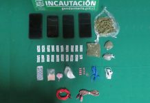 Gendarmes incautan importante lanzamiento de droga y celulares hacia la cárcel de Osorno
