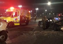 Cinco heridos deja choque ocurrido esta madrugada en Castro