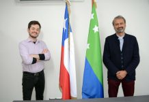 Gobernador Vallespin se reunió con Gaspar Domínguez para coordinar acciones de la Convención Constitucional