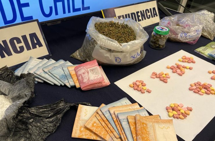 PDI detiene a pareja por tráfico de drogas en Osorno
