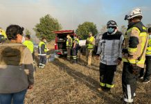 Sigue el trabajo de bomberos y Conaf para controlar incendios en Pucoihue y Murrinumo