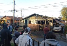 Osorno: Incendio afectó a tres viviendas en el sector de Francke