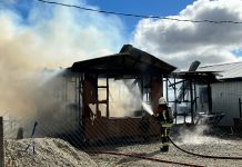 Puerto Montt: Incendio afectó a dos viviendas en el sector Lagunitas