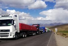 Gremio acusó «soberbia» del Gobierno tras movilización de camiones en Antofagasta