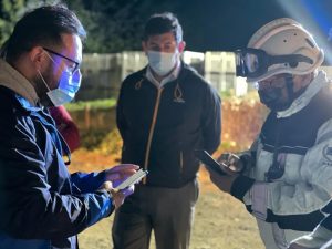 Osorno: Declaran alerta amarilla para la comuna por incendio forestal