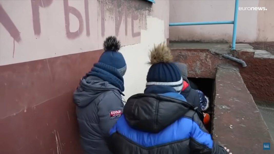 niños guerra ucrania