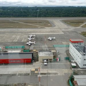 Inspeccionan obras de mejoramiento del aeropuerto “El Tepual” de Puerto Montt