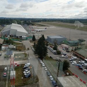 Inspeccionan obras de mejoramiento del aeropuerto “El Tepual” de Puerto Montt